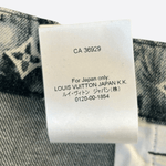 Louis Vuitton Blue Bleached Bandana Monogram Denim Shorts - Morely TrendsLouis Vuitton Type here:)