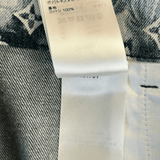 Louis Vuitton Blue Bleached Bandana Monogram Denim Shorts - Morely TrendsLouis Vuitton Type here:)