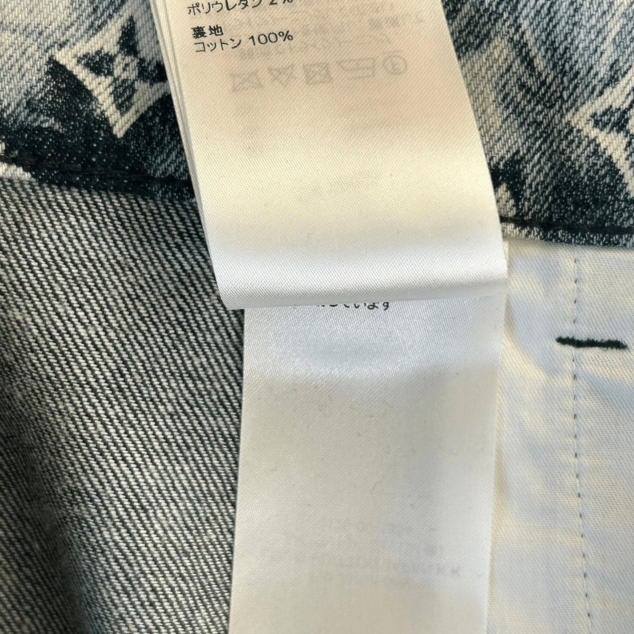 Louis Vuitton Blue Bleached Bandana Monogram Denim Shorts - Morely TrendsLouis Vuitton Type here:)