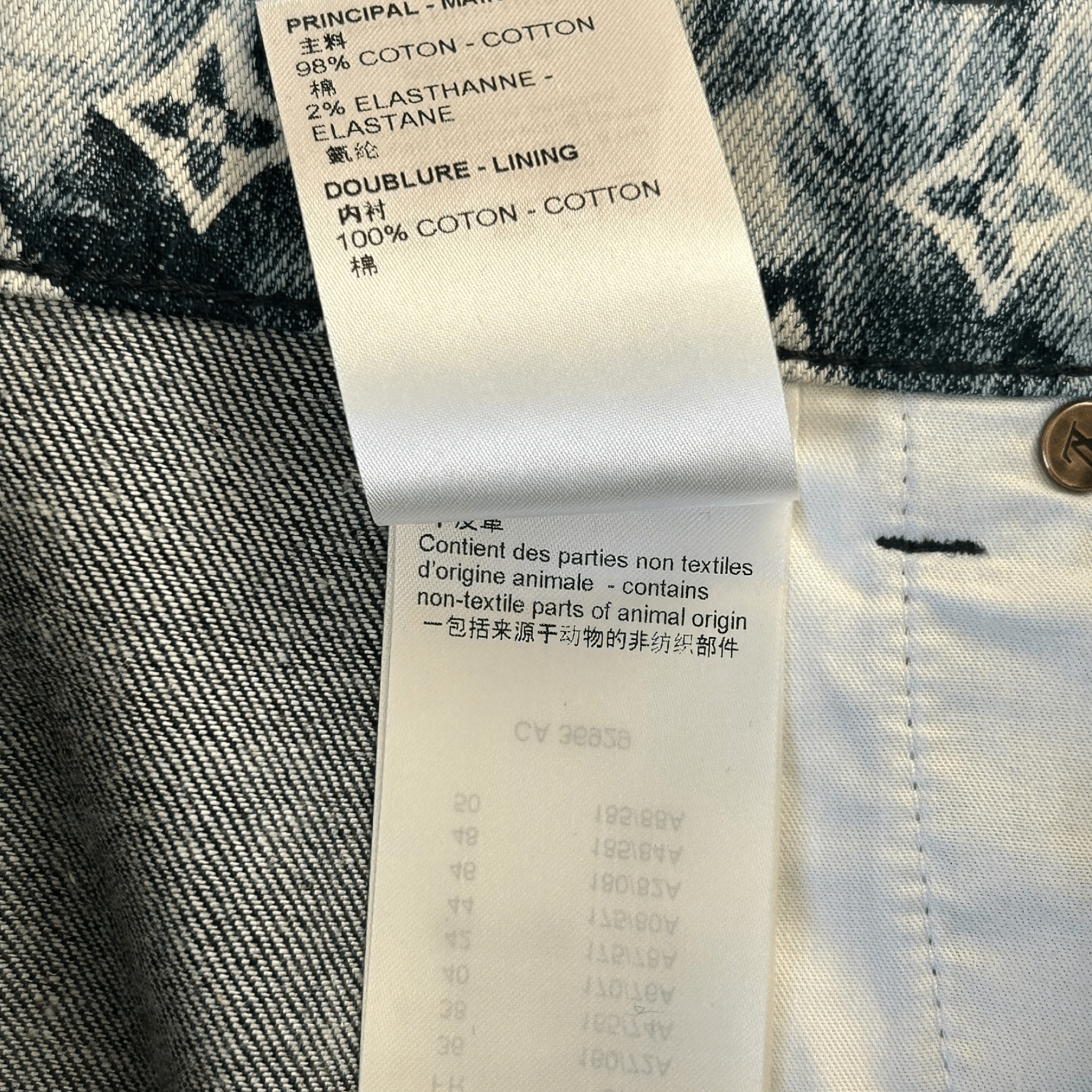 Louis Vuitton Blue Bleached Bandana Monogram Denim Shorts - Morely TrendsLouis Vuitton Type here:)