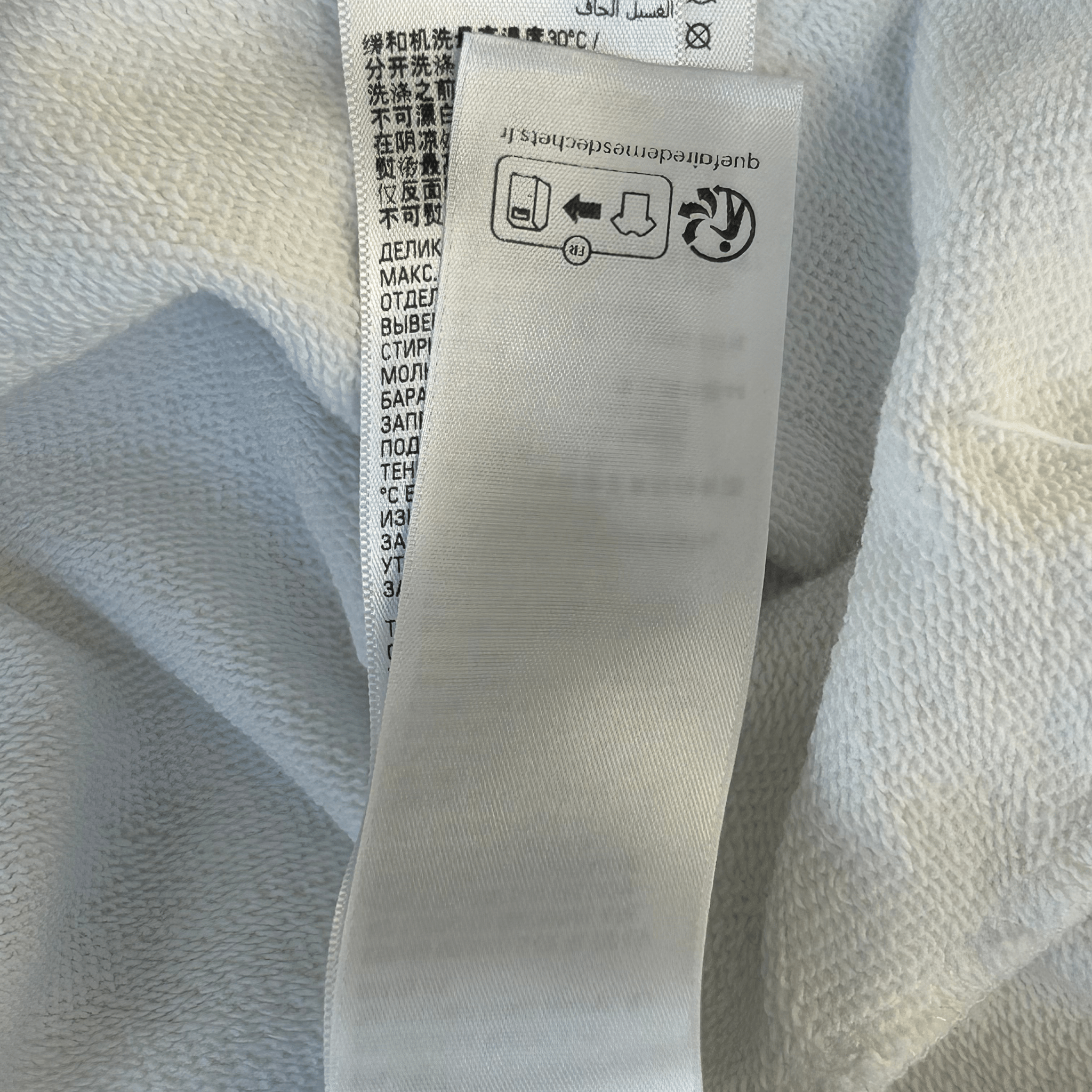 Balenciaga White & Black Soccer Logo Zip Up Hoodie - Morely TrendsBalenciaga Type here:)