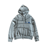 Louis Vuitton NBA Grey Basketball Embroidered Zip Up Hoodie - Morely TrendsLouis Vuitton Type here:)