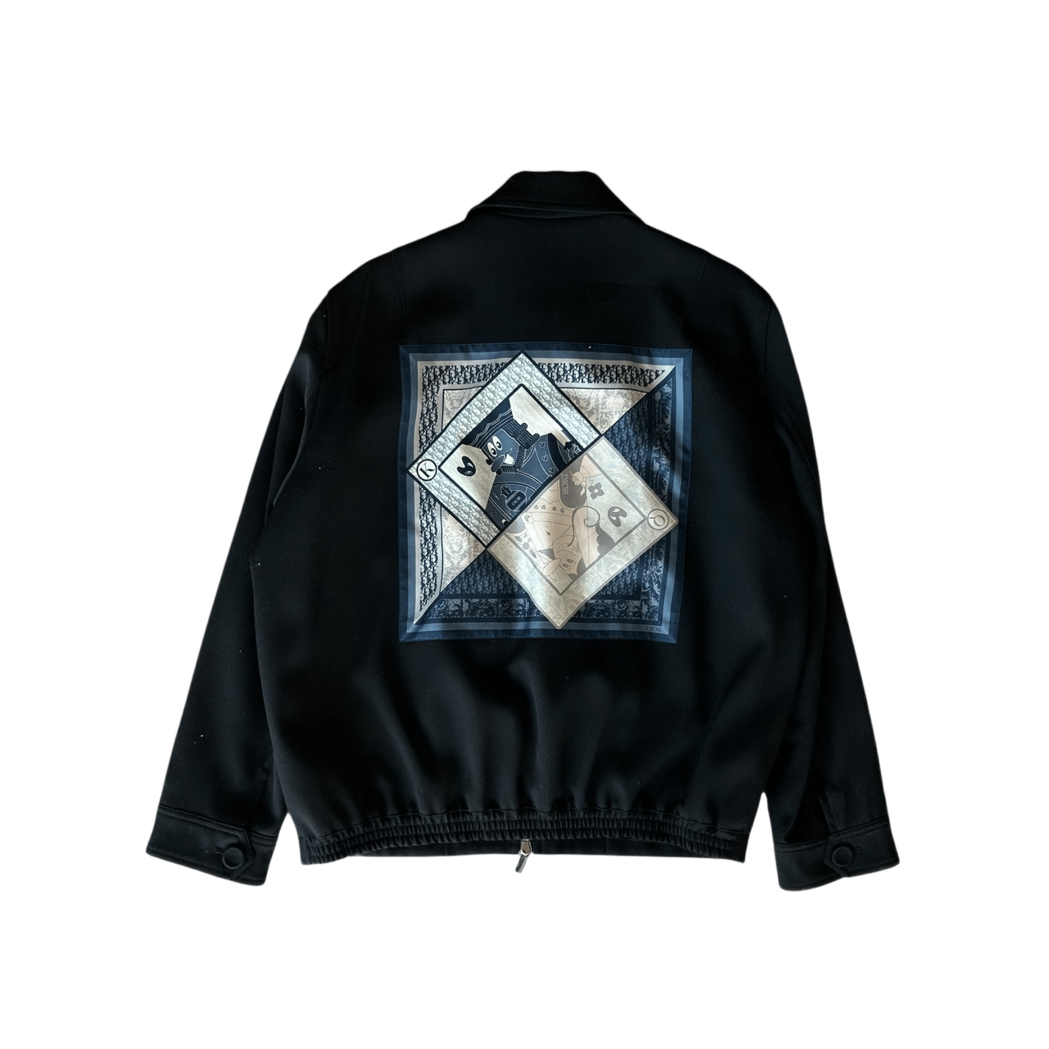 Dior Kenny Scharf Black & White Playing Cards Jacket - Morely TrendsDior Type here:)