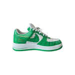 Louis Vuitton Nike Green & White Monogram Air Force 1 - Morely TrendsLouis Vuitton Type here:)