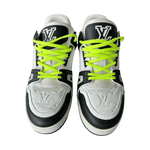 Louis Vuitton Black & White Monogram Trainers - Morely TrendsLouis Vuitton Type here:)