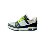 Louis Vuitton Black & White Monogram Trainers - Morely TrendsLouis Vuitton Type here:)