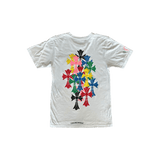 Chrome Hearts White Multicolor Cross T-Shirt - Morely TrendsChrome Hearts Type here:)