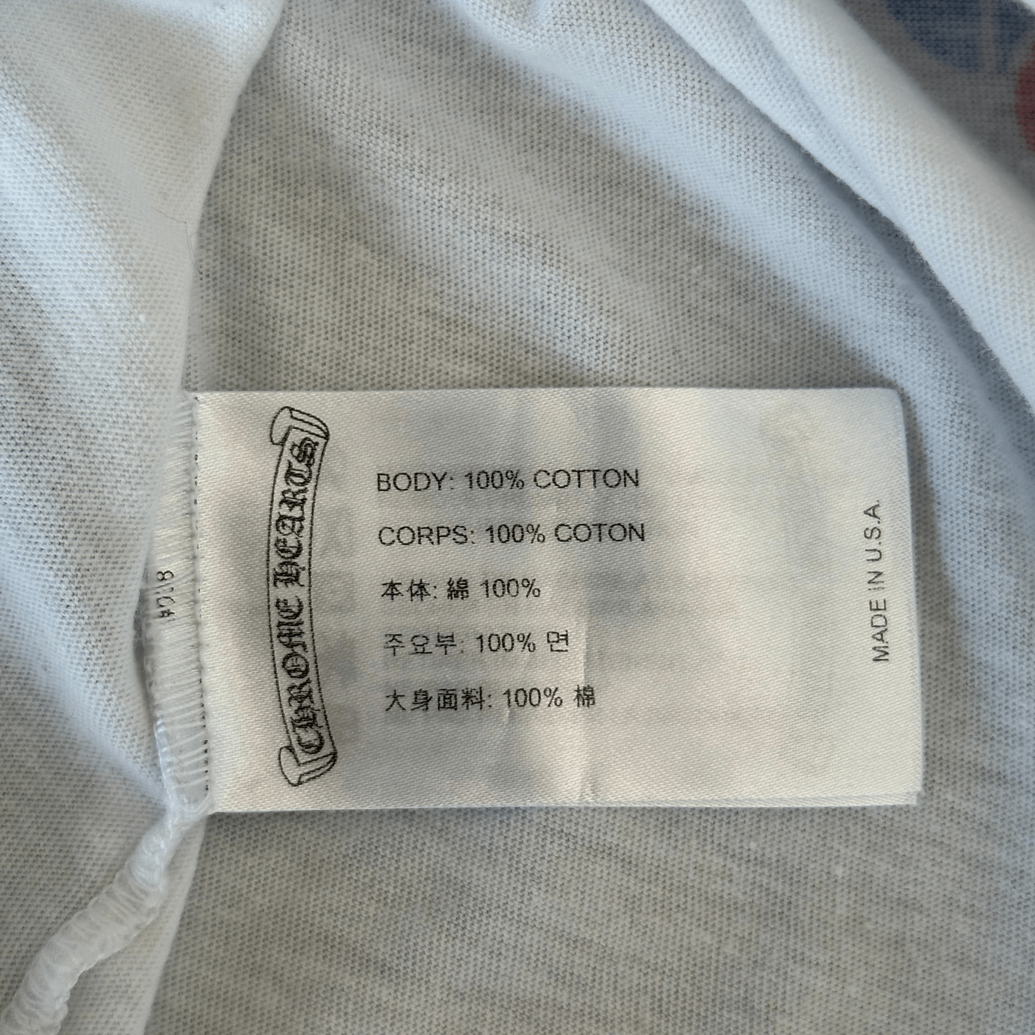 Chrome Hearts White Multicolor Cross T-Shirt - Morely TrendsChrome Hearts Type here:)