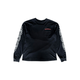 Chrome Hearts Matty Boy Black Chomper Longsleeve T-Shirt - Morely TrendsChrome Hearts Type here:)