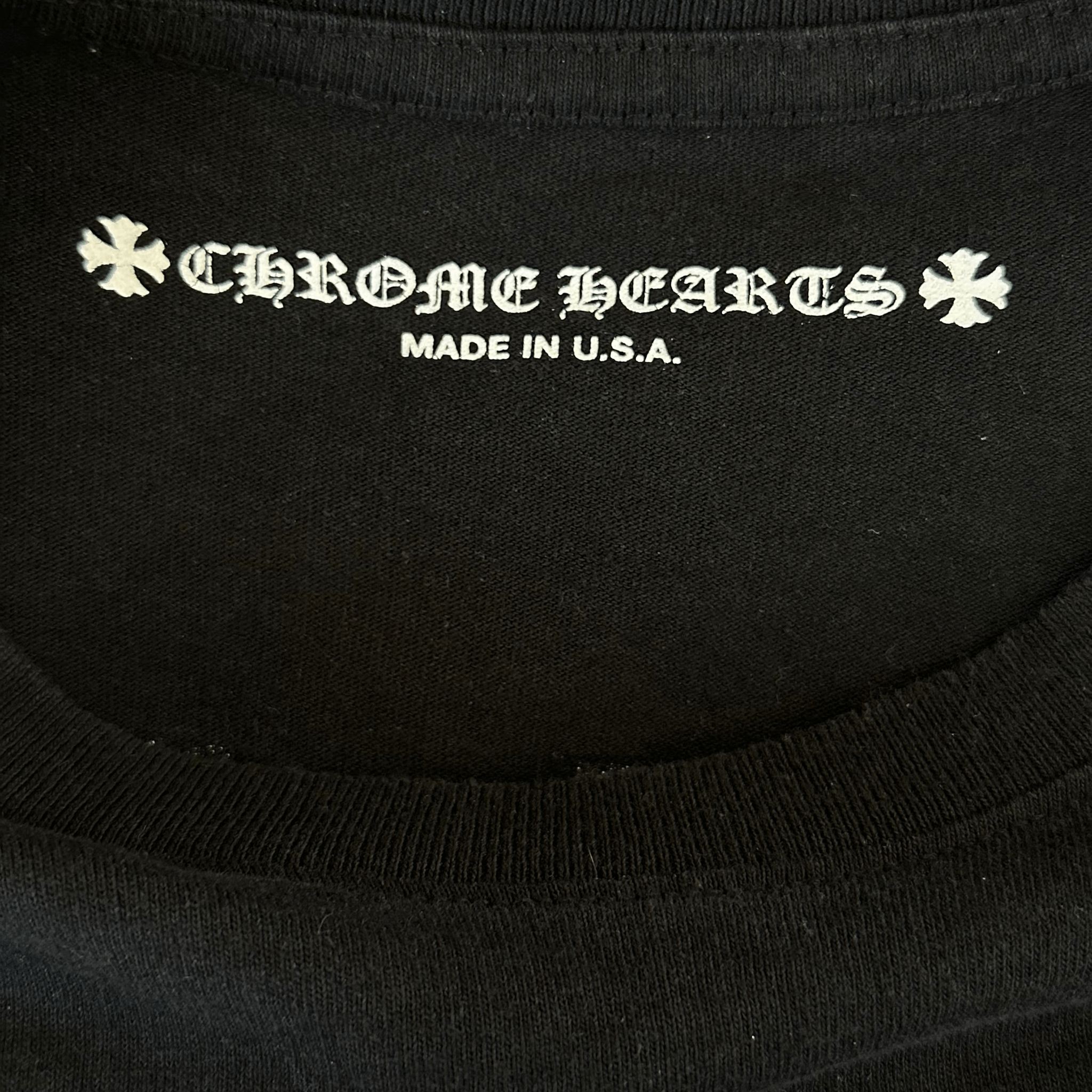 Chrome Hearts Matty Boy Black Chomper Longsleeve T-Shirt - Morely TrendsChrome Hearts Type here:)