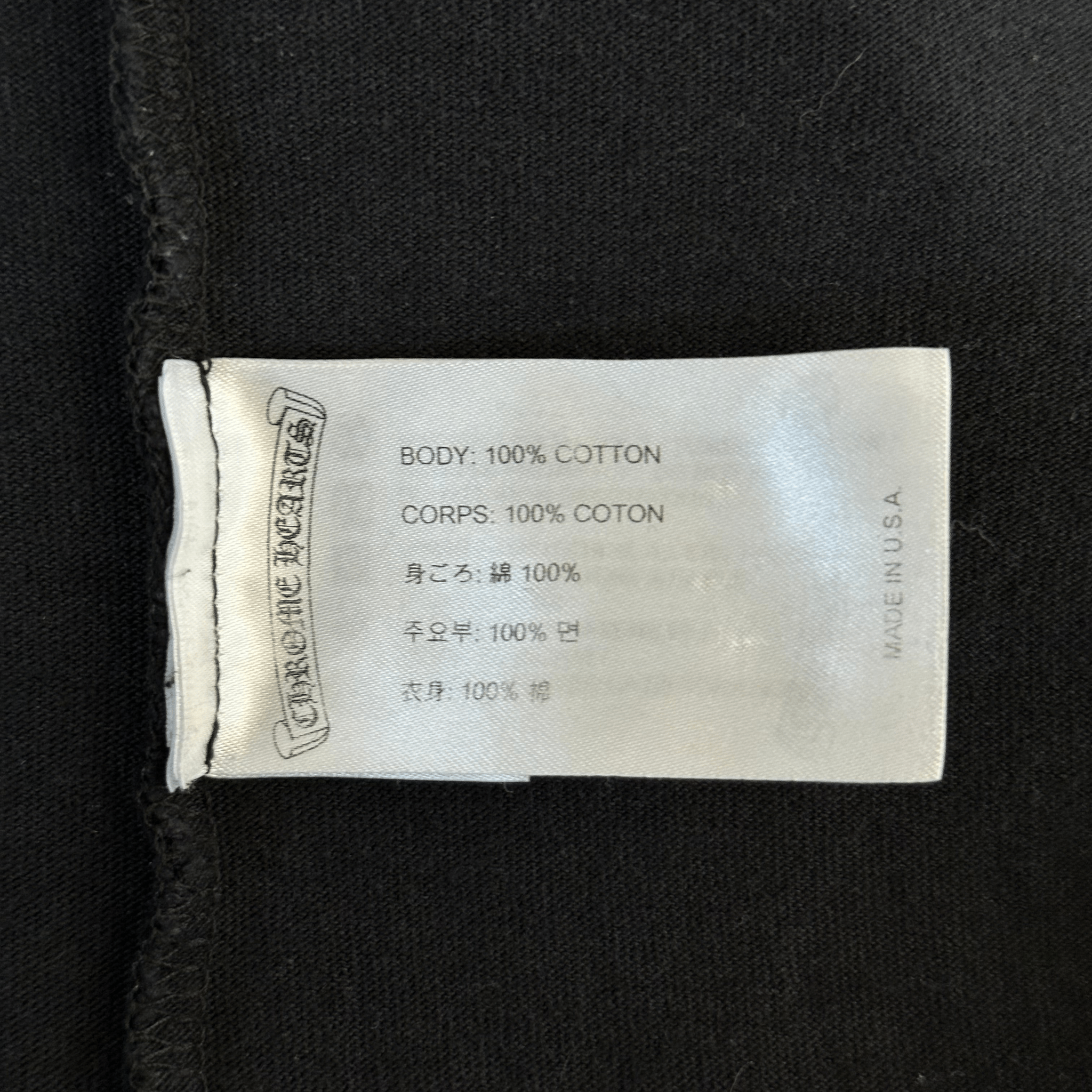 Chrome Hearts Matty Boy Black Chomper Longsleeve T-Shirt - Morely TrendsChrome Hearts Type here:)