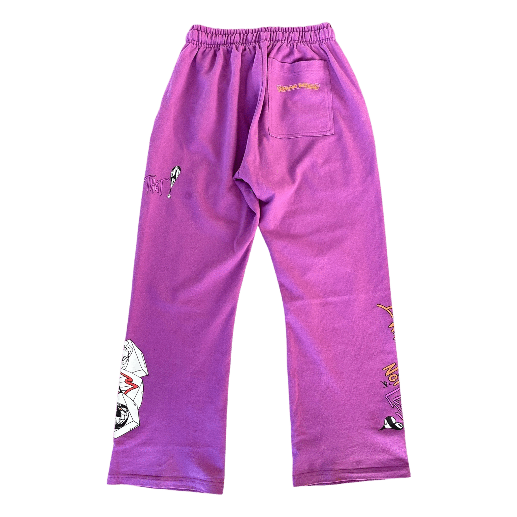 Chrome Hearts Matty Boy Purple More Not Less Sweatpants - Morely TrendsChrome Hearts Type here:)
