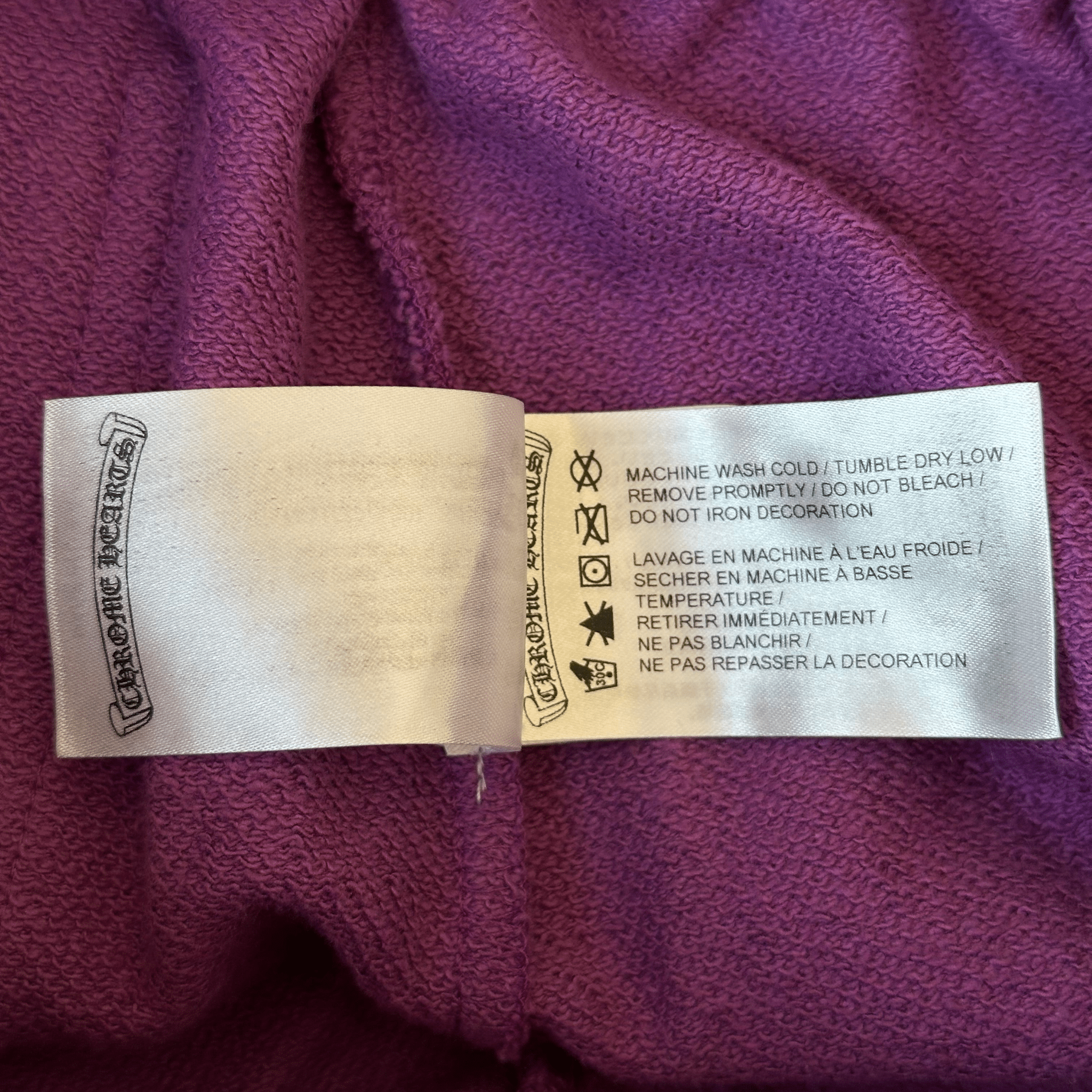 Chrome Hearts Matty Boy Purple More Not Less Sweatpants - Morely TrendsChrome Hearts Type here:)