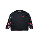 Chrome Hearts Matty Boy Black & Red Chomper Cashmere Sweater - Morely TrendsChrome Hearts Type here:)