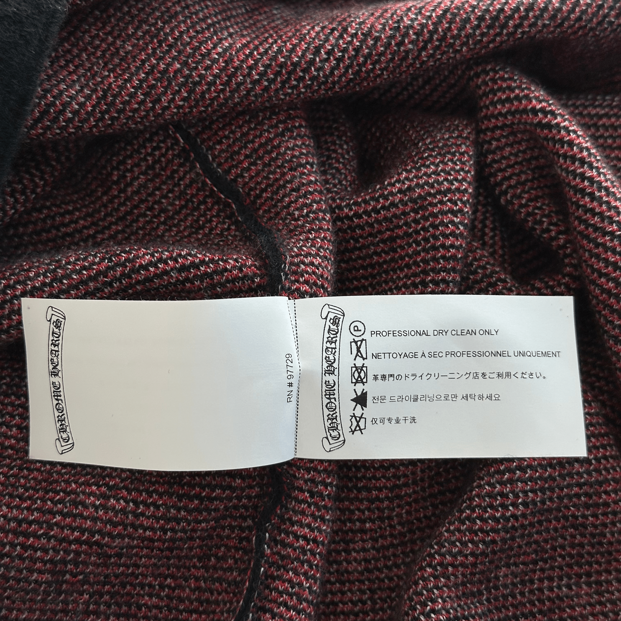 Chrome Hearts Matty Boy Black & Red Chomper Cashmere Sweater - Morely TrendsChrome Hearts Type here:)