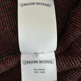 Chrome Hearts Matty Boy Black & Red Chomper Cashmere Sweater - Morely TrendsChrome Hearts Type here:)