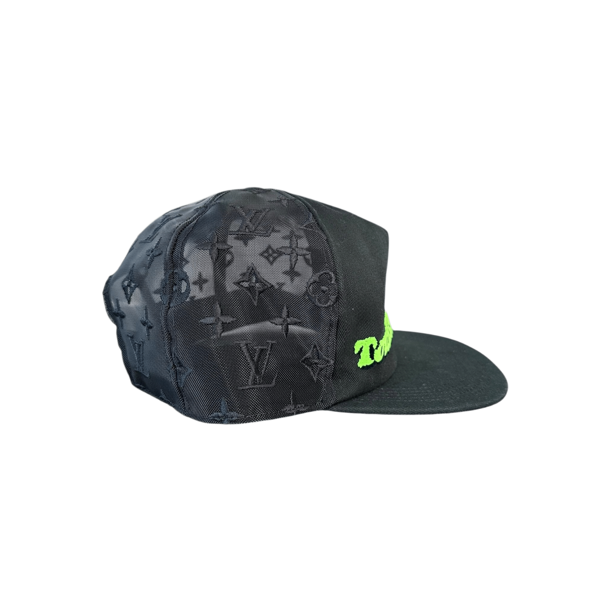 Louis Vuitton Black & Green Tourist Vs. Purist Monogram Hat - Morely TrendsLouis Vuitton Type here:)