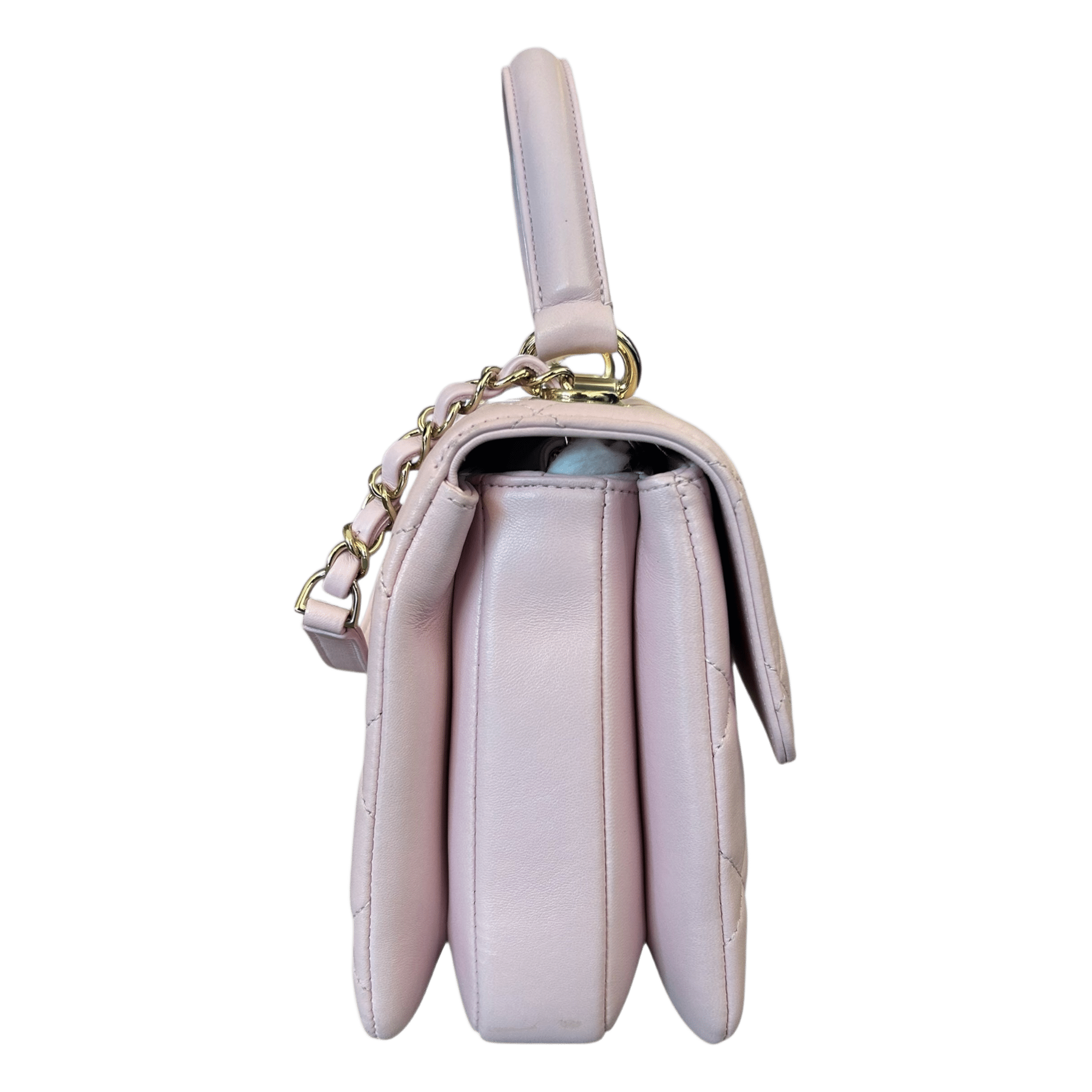 Chanel Pink Quilted Trendy CC Shoulder Bag - Morely TrendsChanel Type here:)