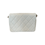 Chanel White Caviar Quilted Chain Melody Small Flap bag - Morely TrendsChanel Type here:)
