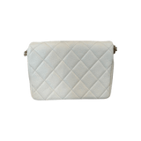 Chanel White Caviar Quilted Chain Melody Small Flap bag - Morely TrendsChanel Type here:)