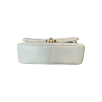 Chanel White Caviar Quilted Chain Melody Small Flap bag - Morely TrendsChanel Type here:)