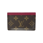 Louis Vuitton Red & Brown Monogram Cardholder - Morely TrendsLouis Vuitton Type here:)