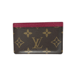 Louis Vuitton Red & Brown Monogram Cardholder - Morely TrendsLouis Vuitton Type here:)
