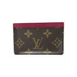 Louis Vuitton Red & Brown Monogram Cardholder - Morely TrendsLouis Vuitton Type here:)