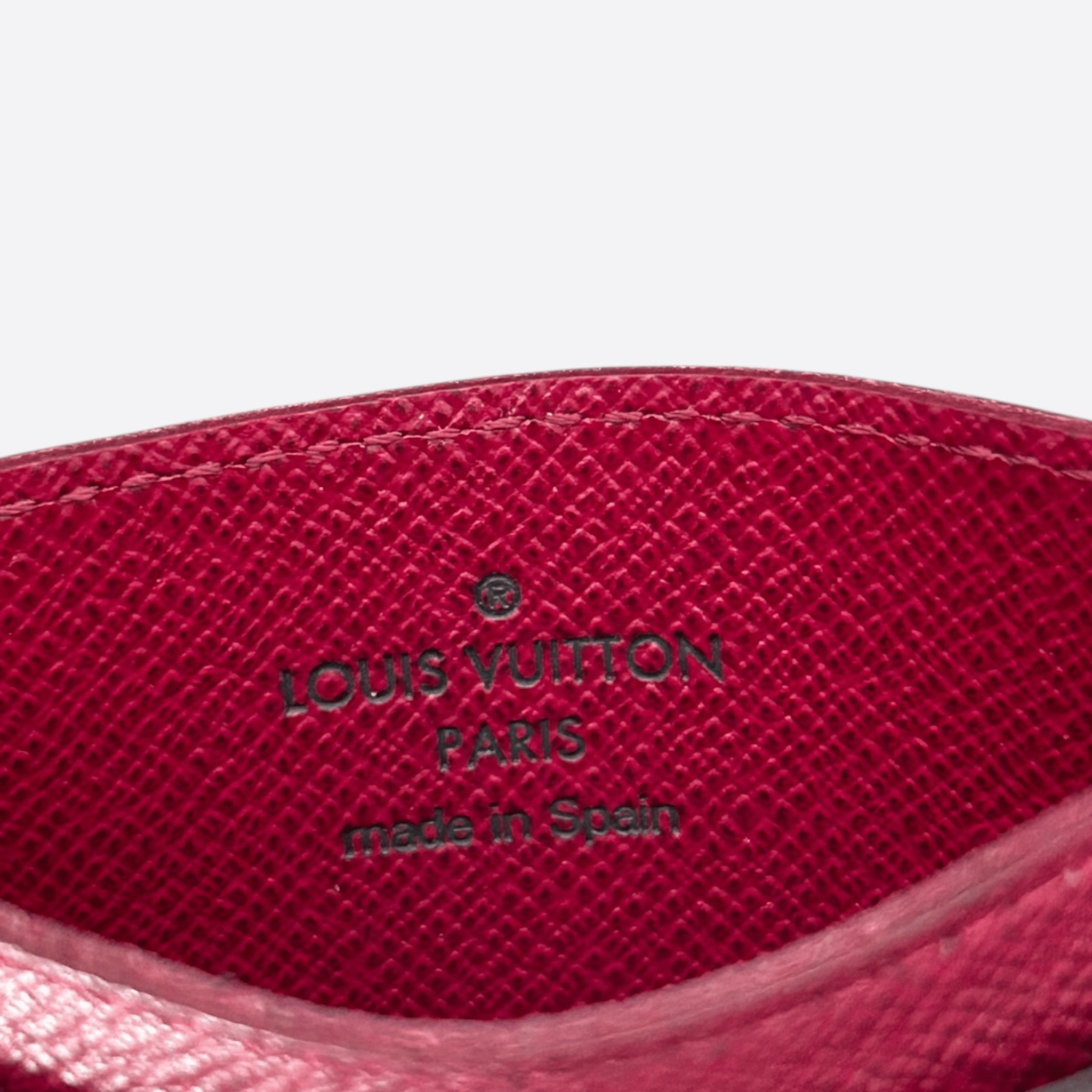 Louis Vuitton Red & Brown Monogram Cardholder - Morely TrendsLouis Vuitton Type here:)