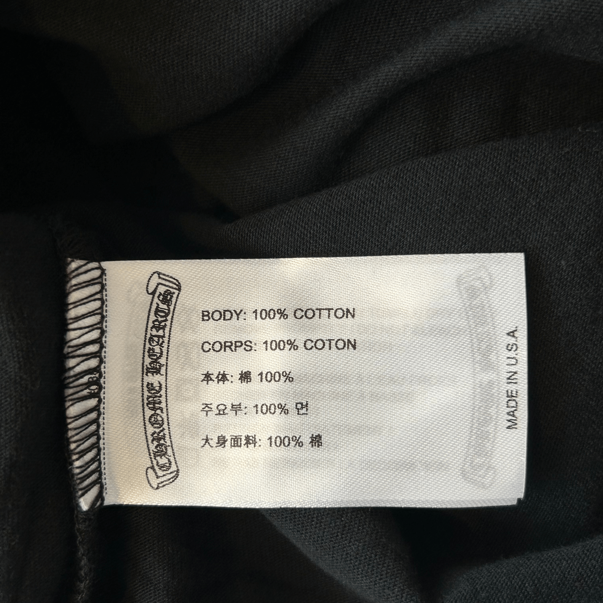 Chrome Hearts Black & Pink Neck Logo Longsleeve T-Shirt - Morely TrendsChrome Hearts Type here:)