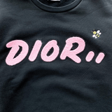 Dior Kaws Black Logo Sweater - Morely TrendsDior Type here:)