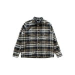 Chrome Hearts Brown & White Plaid Sherpa Jacket - Morely TrendsChrome Hearts Type here:)