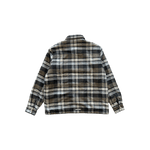 Chrome Hearts Brown & White Plaid Sherpa Jacket - Morely TrendsChrome Hearts Type here:)
