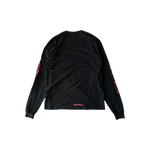 Chrome Hearts Black & Pink Neck Logo Longsleeve T-Shirt - Morely TrendsChrome Hearts Type here:)
