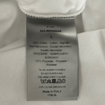 Dior Judy Blame White & Black Pin Embroidered Logo Polo T-Shirt - Morely TrendsDior Type here:)