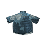 Louis Vuitton Blue Map Monogram Denim Button Up Shirt - Morely TrendsLouis Vuitton Type here:)