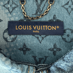 Louis Vuitton Blue Map Monogram Denim Button Up Shirt - Morely TrendsLouis Vuitton Type here:)