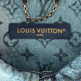 Louis Vuitton Blue Map Monogram Denim Button Up Shirt - Morely TrendsLouis Vuitton Type here:)