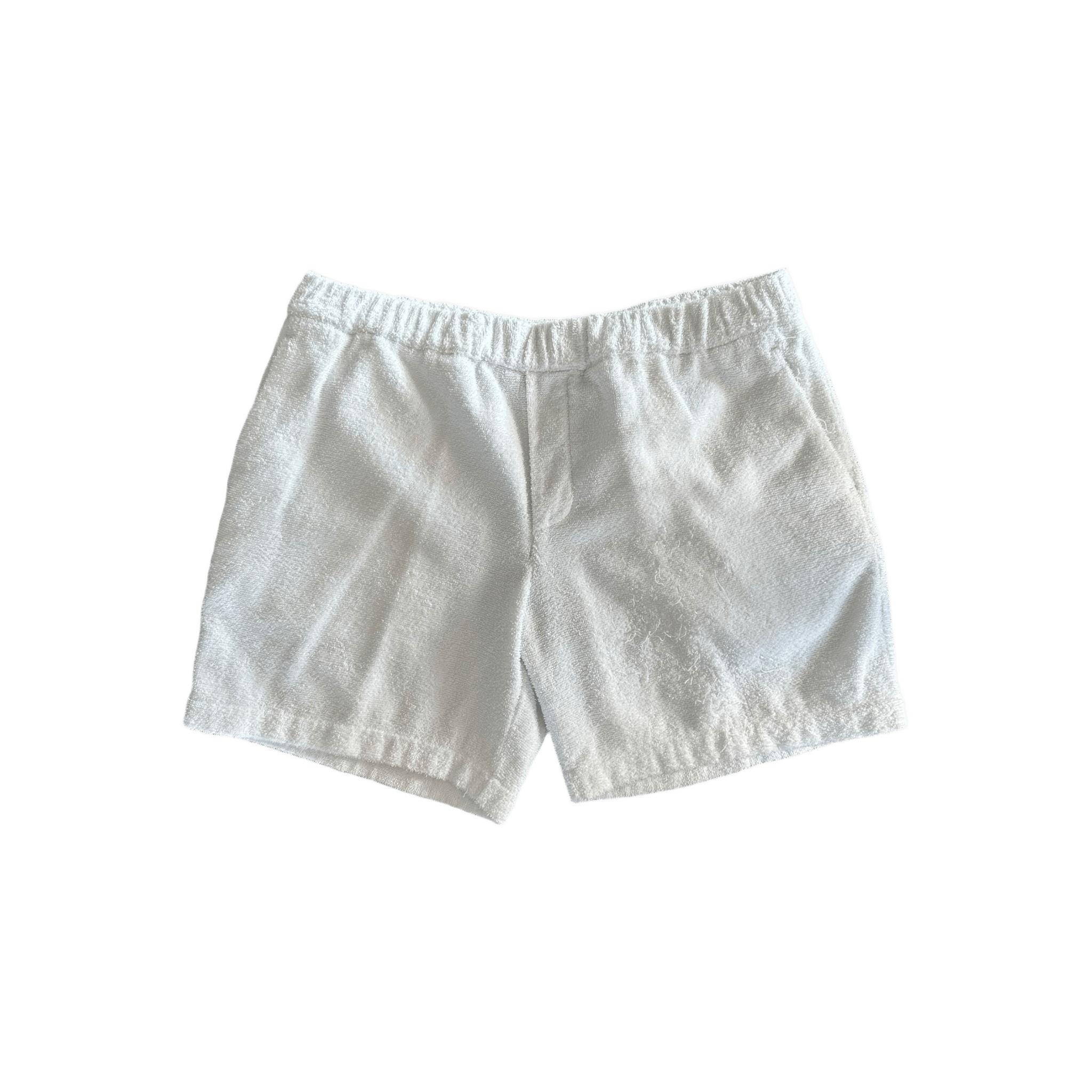 Prada White & Black Logo Towel Shorts - Morely TrendsPrada Type here:)