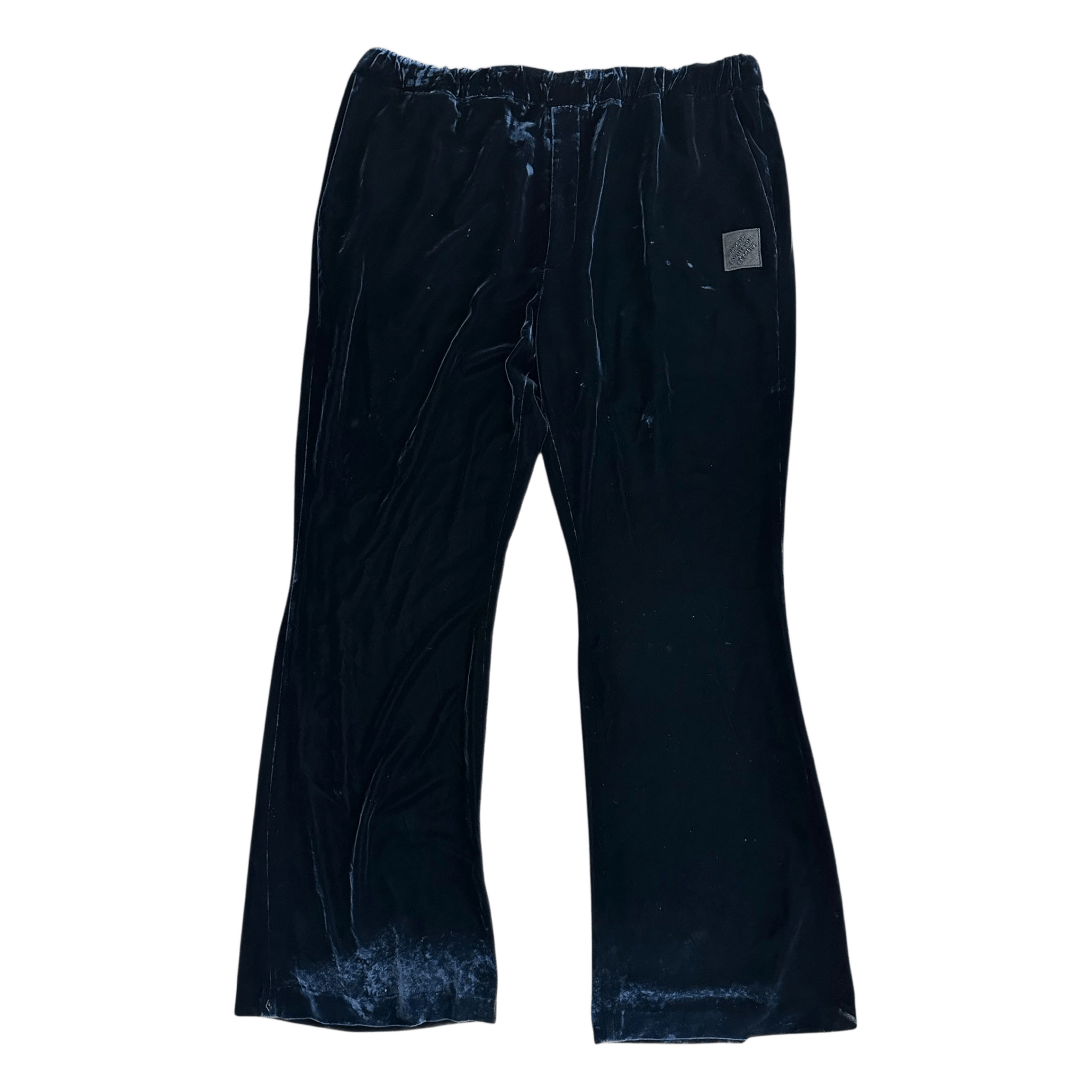 Louis Vuitton Navy Velvet Flared Track Pants - Morely TrendsLouis Vuitton Type here:)