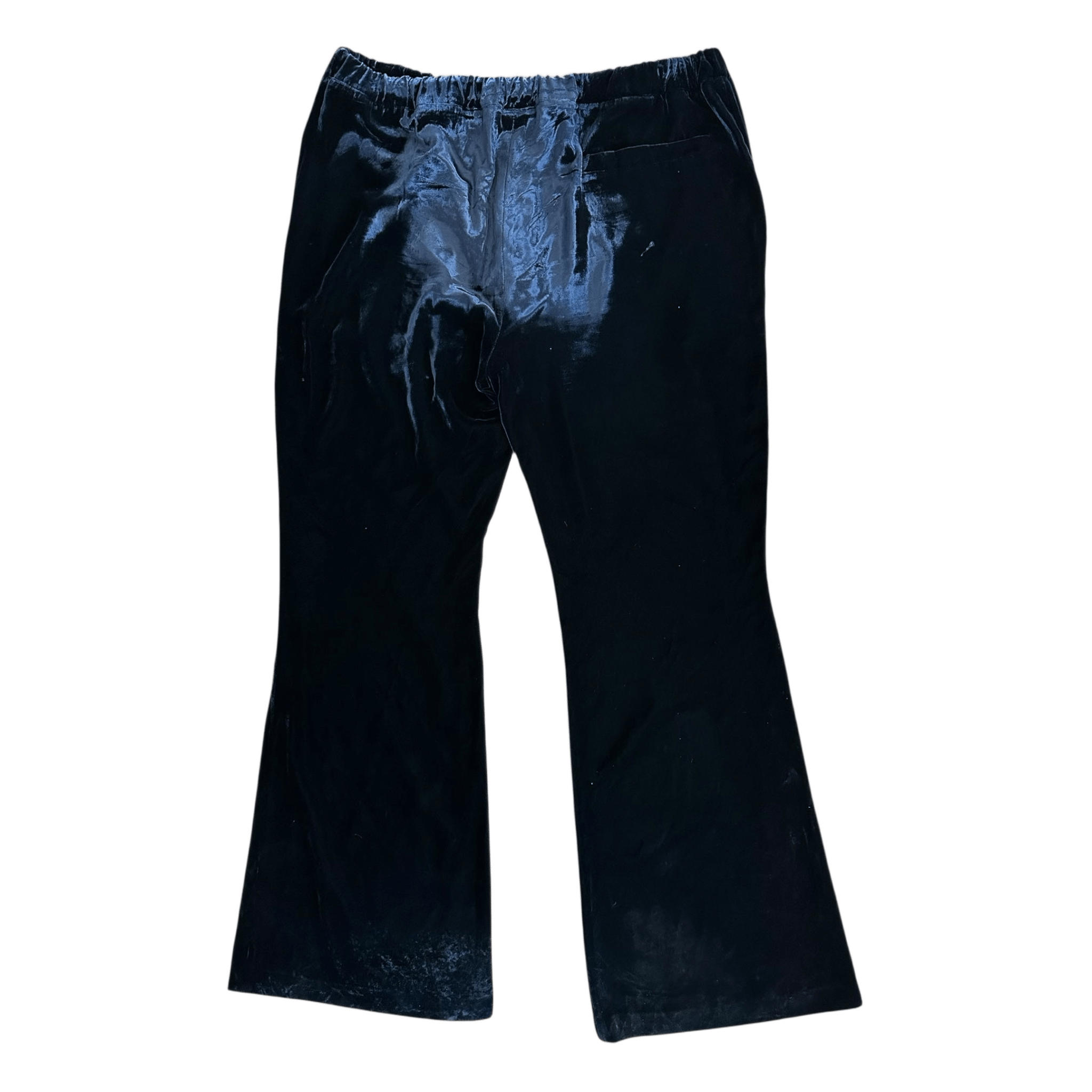 Louis Vuitton Navy Velvet Flared Track Pants - Morely TrendsLouis Vuitton Type here:)