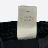 Louis Vuitton Navy Velvet Flared Track Pants - Morely TrendsLouis Vuitton Type here:)