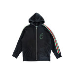 Gucci Black Sequin Blind For Love Zip Up Hoodie - Morely TrendsGucci Type here:)