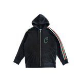 Gucci Black Sequin Blind For Love Zip Up Hoodie - Morely TrendsGucci Type here:)