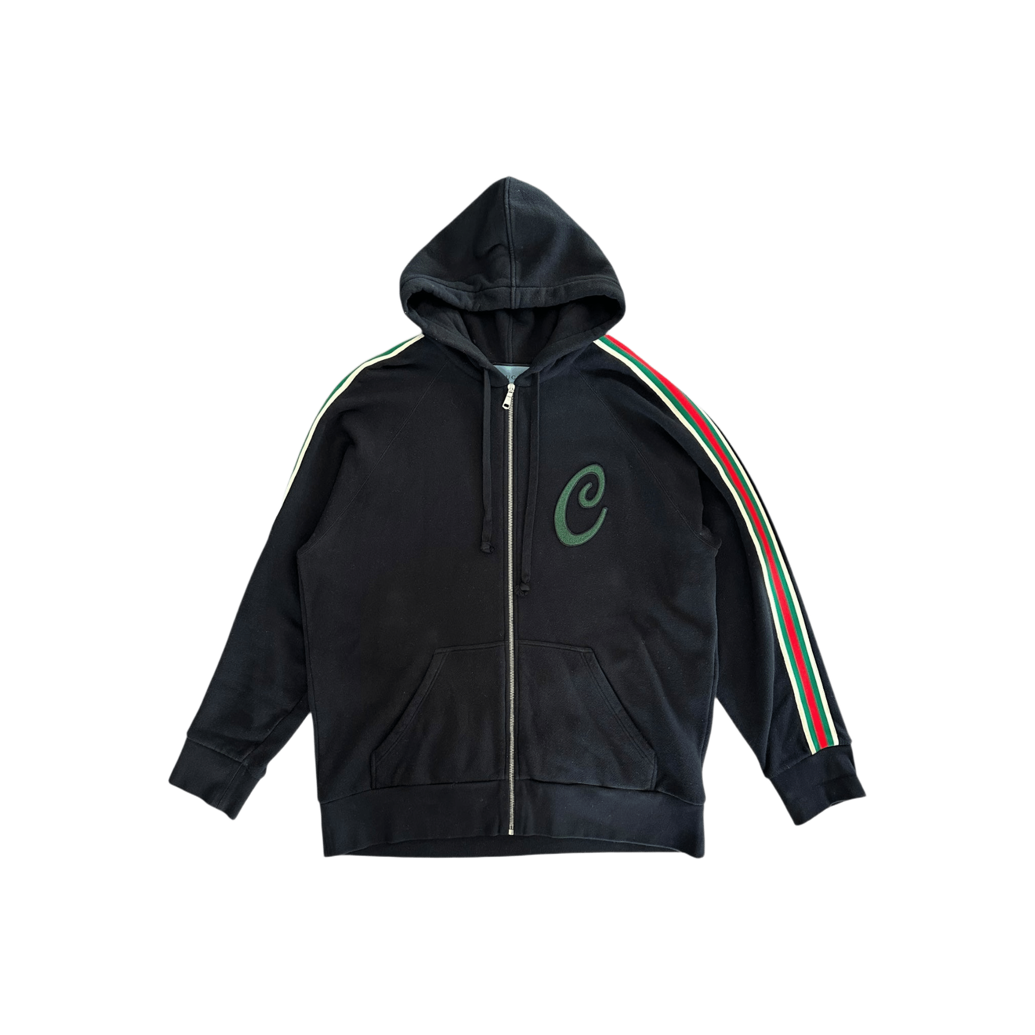 Gucci Black Sequin Blind For Love Zip Up Hoodie - Morely TrendsGucci Type here:)