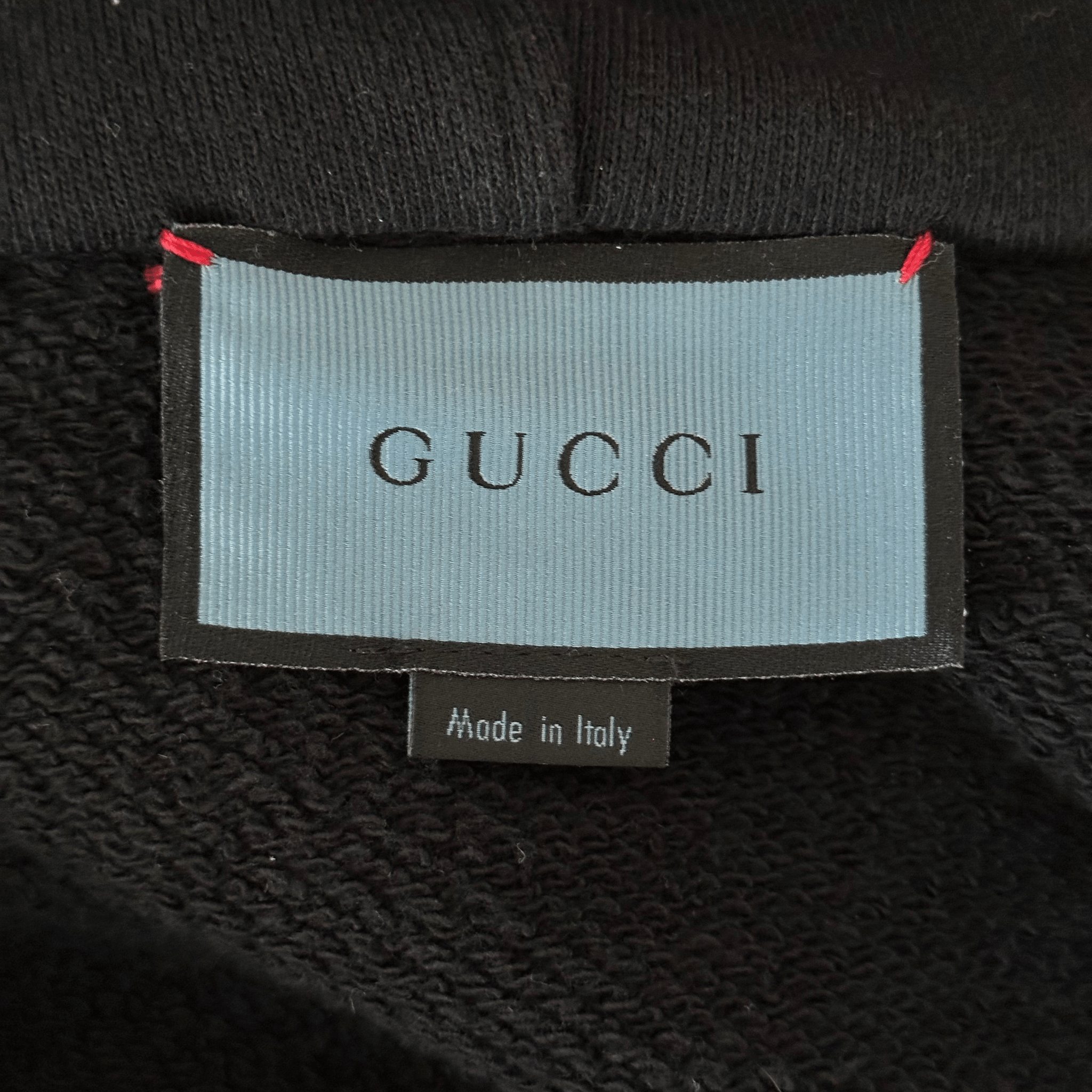 Gucci Black Sequin Blind For Love Zip Up Hoodie - Morely TrendsGucci Type here:)