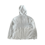 Prada White & Black Towel Logo Zip Up Hoodie - Morely TrendsPrada Type here:)