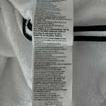 Prada White & Black Towel Logo Zip Up Hoodie - Morely TrendsPrada Type here:)