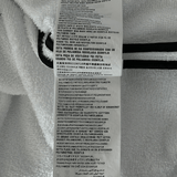 Prada White & Black Towel Logo Zip Up Hoodie - Morely TrendsPrada Type here:)