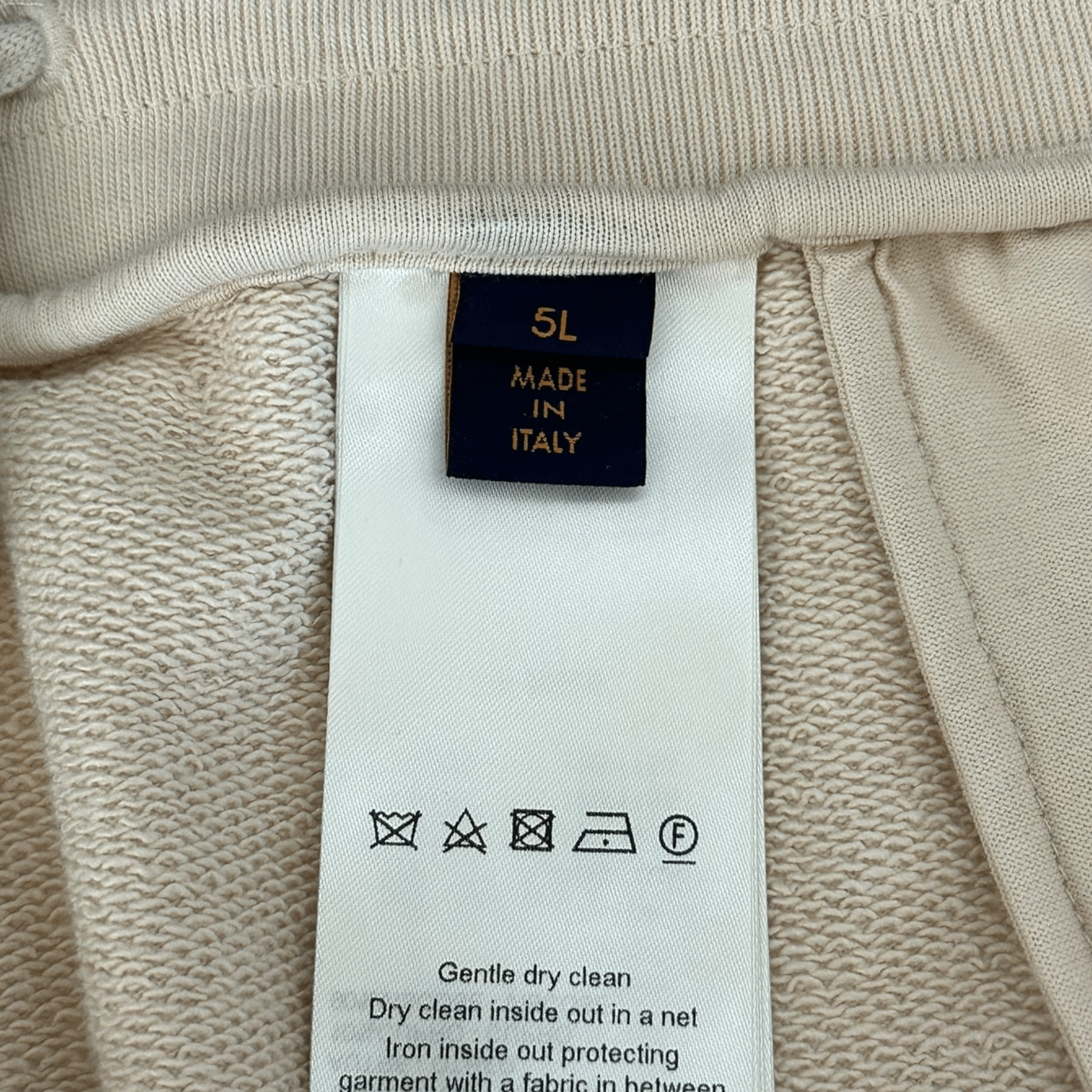 Louis Vuitton Beige & White Logo Shorts - Morely TrendsLouis Vuitton Type here:)